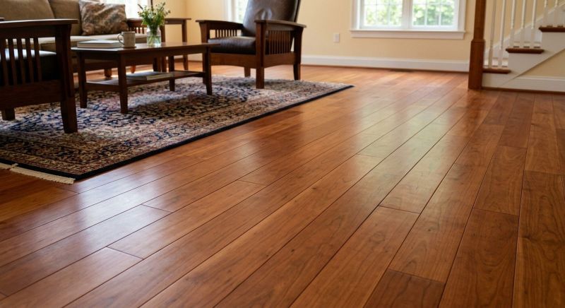 Cherry Floor Installation in Bulverde, TX