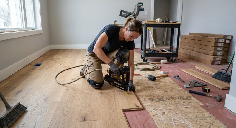 Hardwood Floor Installation in Bandera County, TX