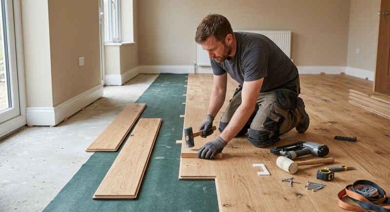 Hardwood Floor Installation in Schertz, TX