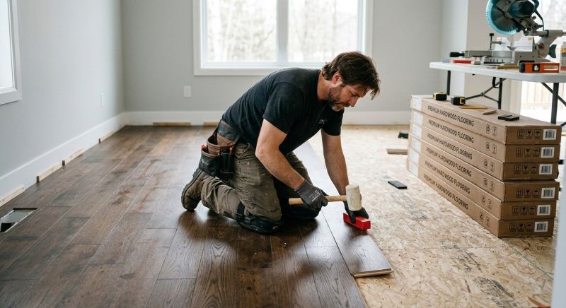 Hardwood Floor Installation in Universal City, TX