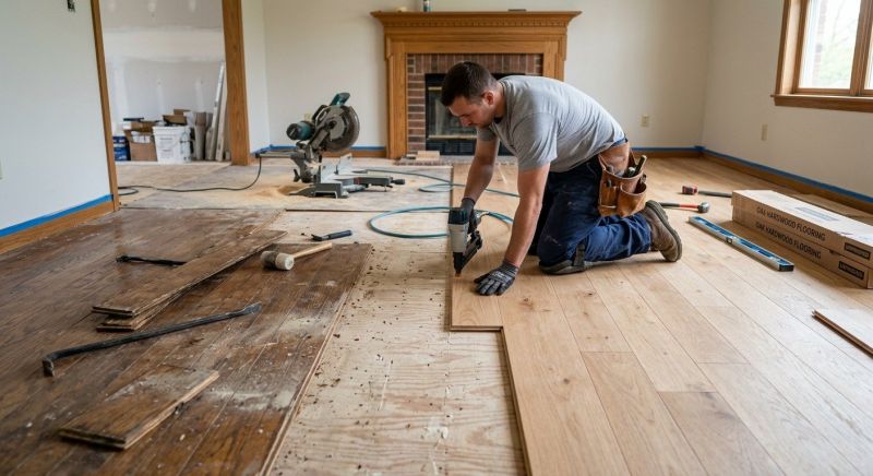 Hardwood Replacement in Boerne, TX