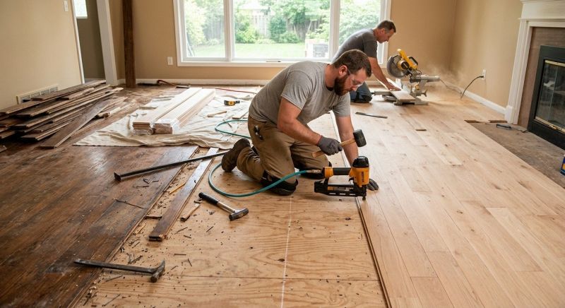 Hardwood Replacement in Lytle, TX