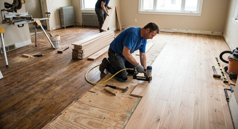 Hardwood Replacement in Pipe Creek, TX