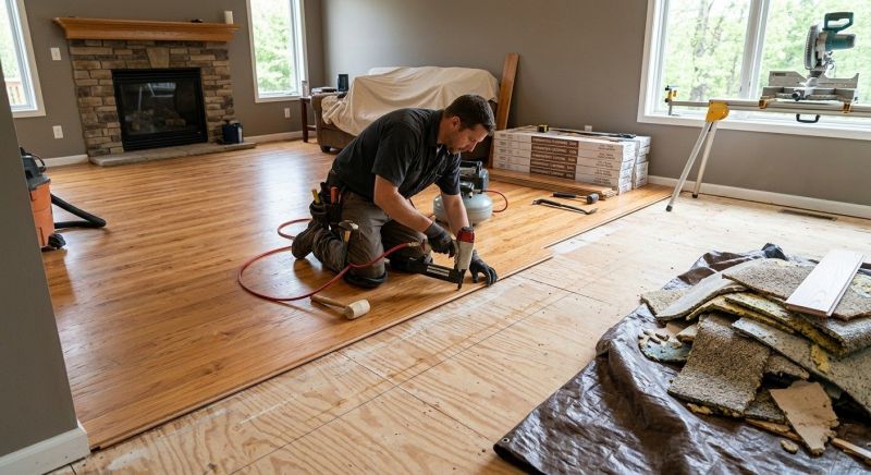 Hardwood Replacement in Von Ormy, TX