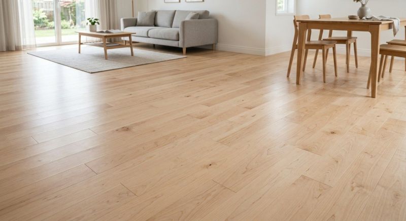 Maple Flooring Installation in Pipe Creek, TX