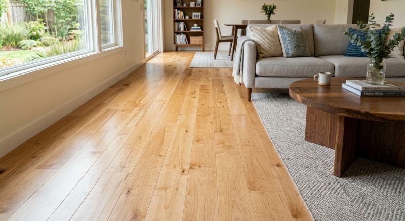 Maple Flooring Installation in Von Ormy, TX