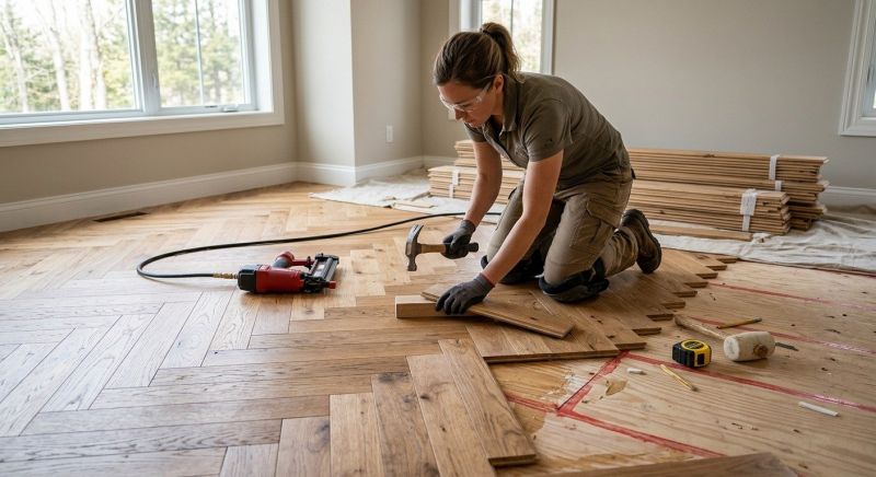Wood Flooring Installation in Helotes, TX