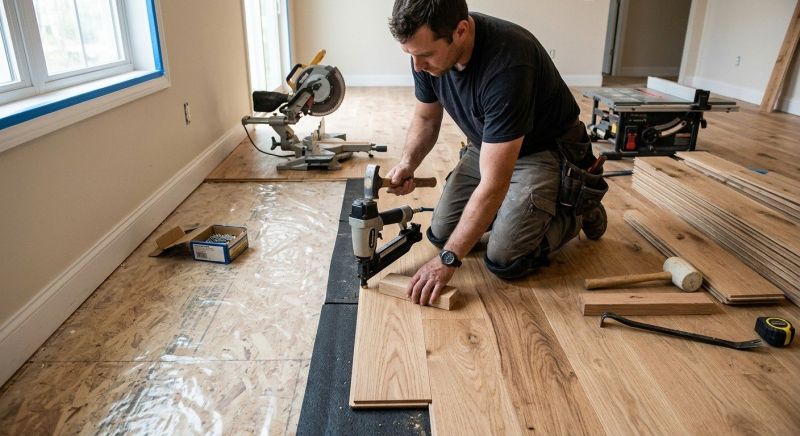 Wood Flooring Installation in Lytle, TX