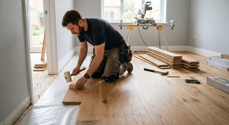 Wood Flooring Installation in Pipe Creek, TX